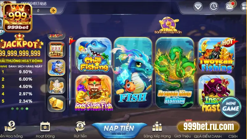 Bắn Cá 999BET – Trải Nghiệm Săn Cá, Rinh Thưởng Cực Chill 2 Top 3 game bắn cá đáng thử tại 999BET