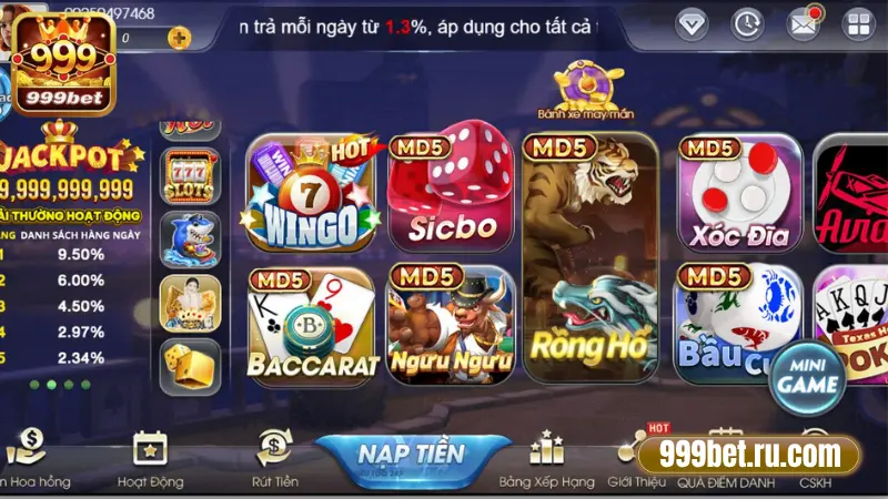 Live Casino 999BET – Trải Nghiệm Cá Cược Chuẩn Sòng Bài 2 Top các trò chơi nên thử tại Live Casino 999BET